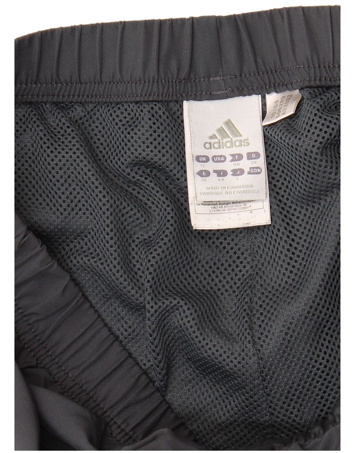 Pantaloni de trening Adidas Climalite pentru femei UK 12 Poliester mediu negru