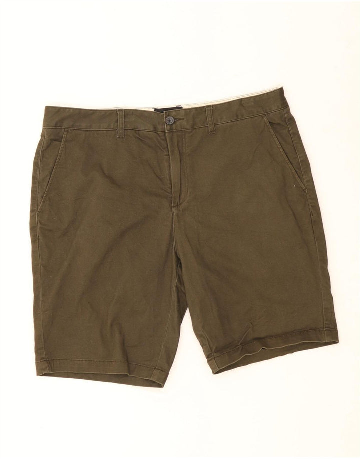 Pantaloni scurți chino LYLE & SCOTT pentru bărbați W36, bumbac kaki mare