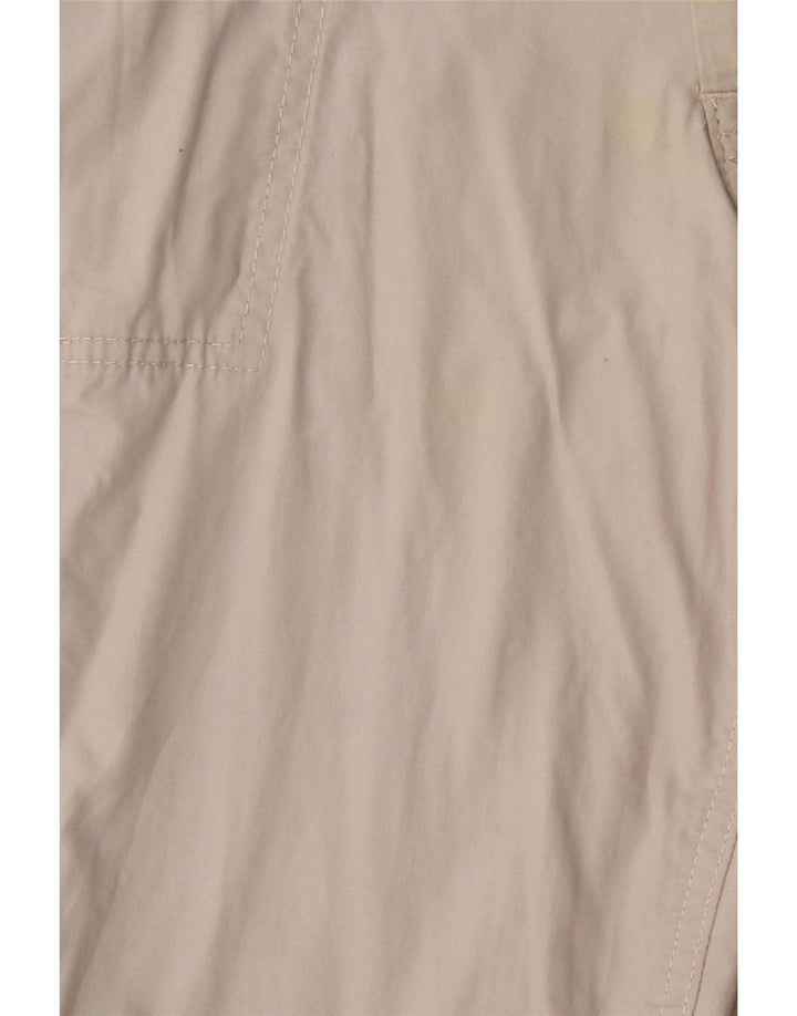 MARKS & SPENCER Pantaloni scurți cargo pentru bărbați W32, bumbac gri mediu
