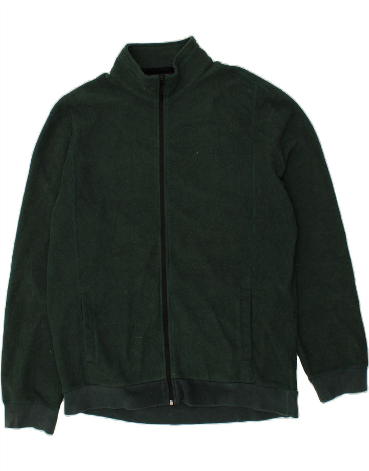 Jachetă fleece pentru bărbați CHAMPION UK 46 3XL Poliester verde