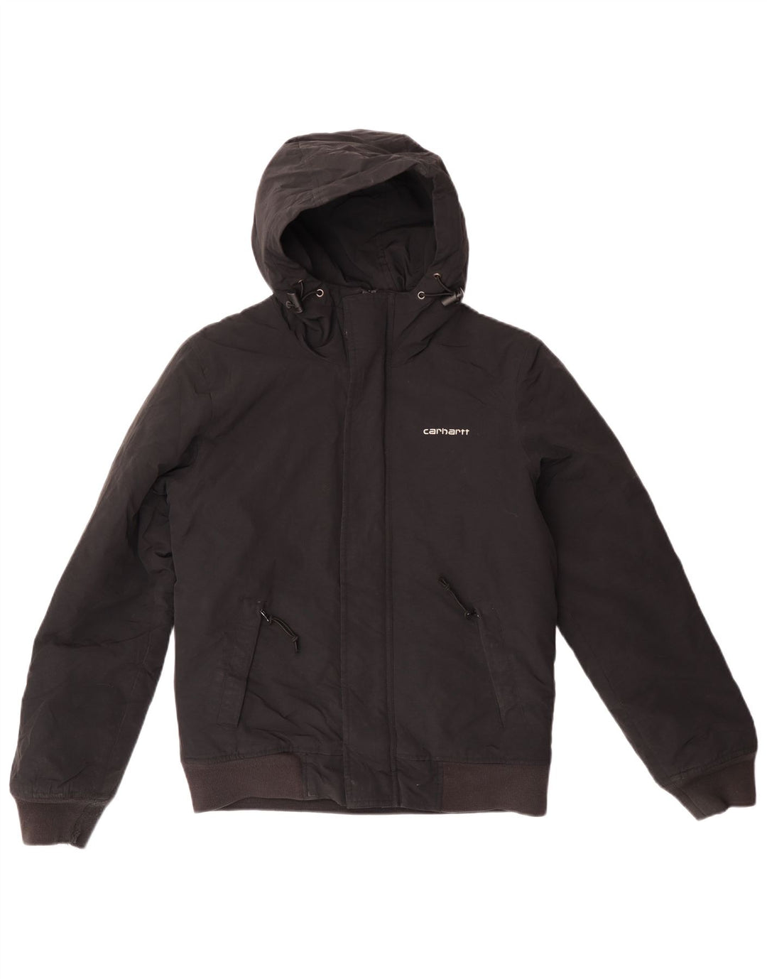 Jachetă de vânt cu glugă pentru bărbați Carhartt XS Nylon negru