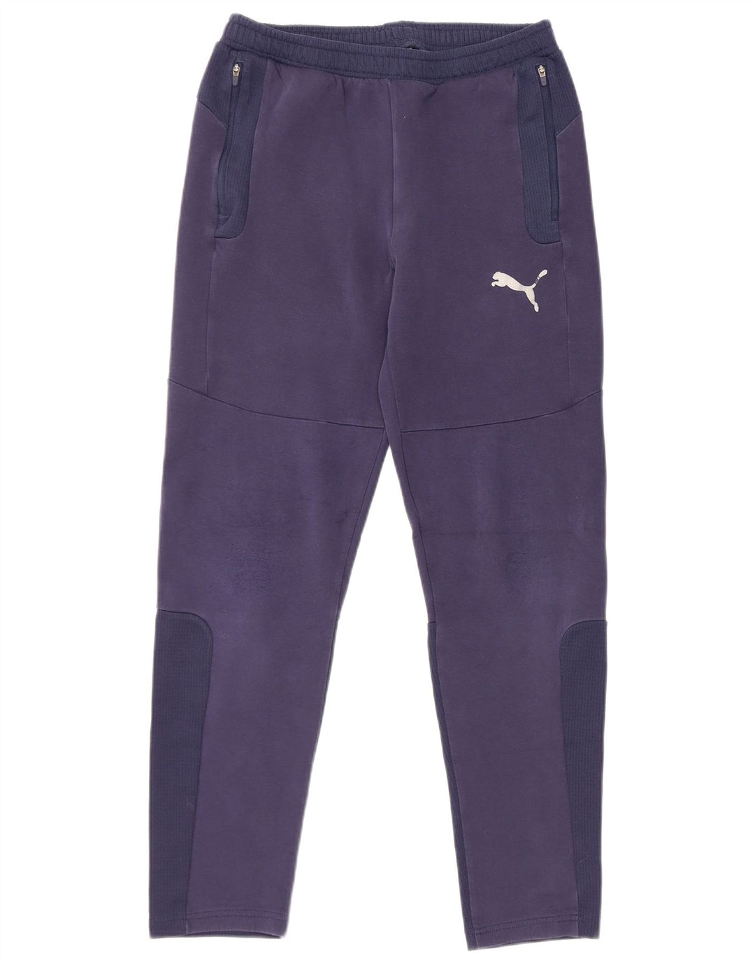 Pantaloni de trening Puma pentru bărbați, mijlocii bleumarin, color block