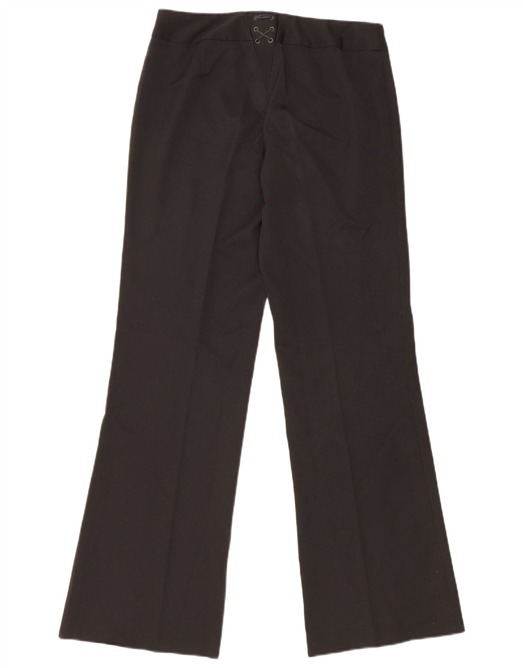 Pantaloni de costum pentru femei Oasis Bootcut UK 10 Small W28 L31 Poliester negru