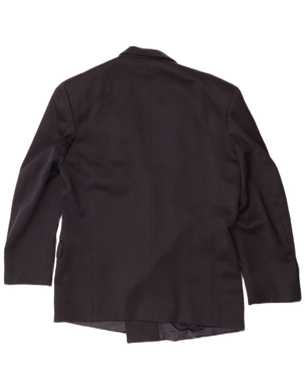 Jachetă pentru bărbați Hugo Boss Blazer dublu-breasted EU 48 Medium Bleumarin