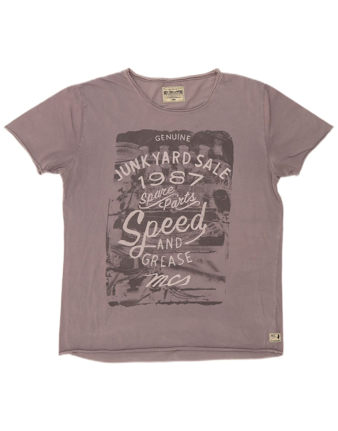 Tricou grafic Marlboro Classics pentru bărbați Top mare gri