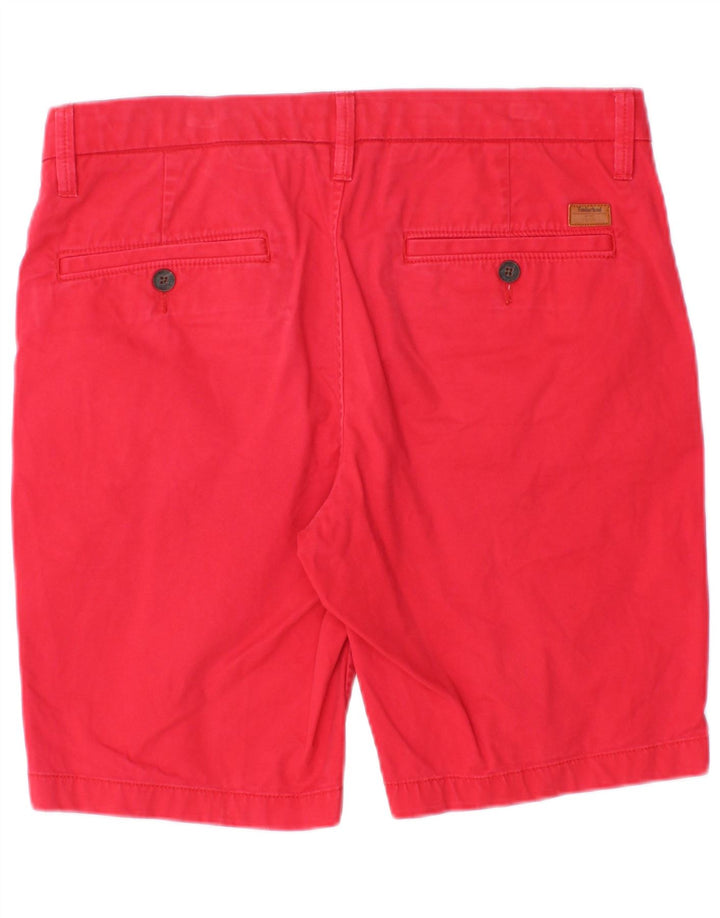 Pantaloni scurți chino pentru bărbați Timberland W31, bumbac roșu mediu