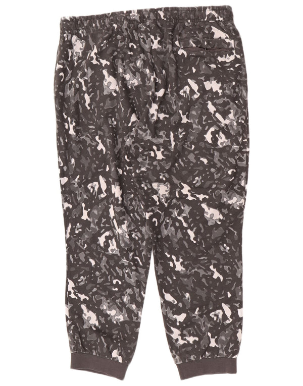 Pantaloni de trening pentru bărbați Nike Pantaloni de jogging 2XL, bumbac camuflaj gri