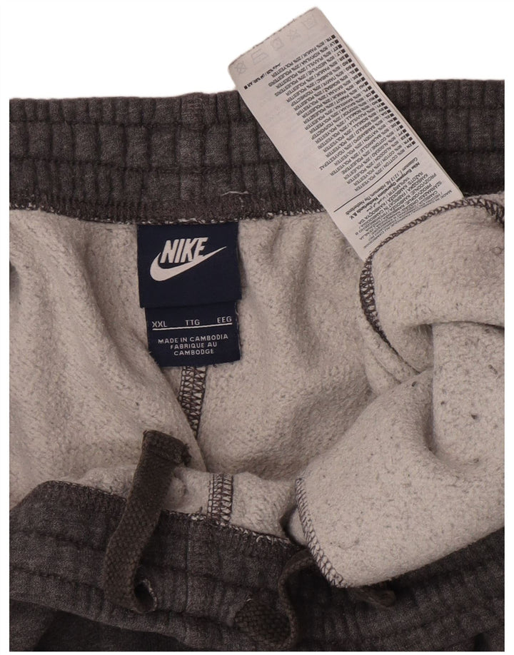 Pantaloni de trening pentru bărbați Nike Pantaloni de jogging 2XL bumbac gri