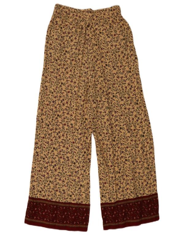 Pantaloni harem pentru femei cu talie înaltă Billabong US 6 Medium W26 L27 Bej Floral