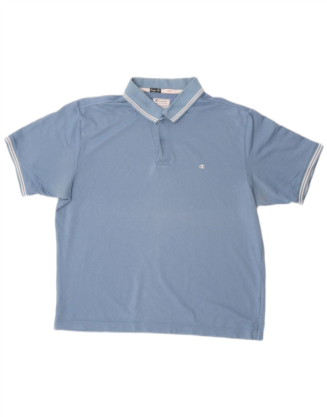 Tricou polo pentru bărbați Champion Easy Fit, mare, albastru