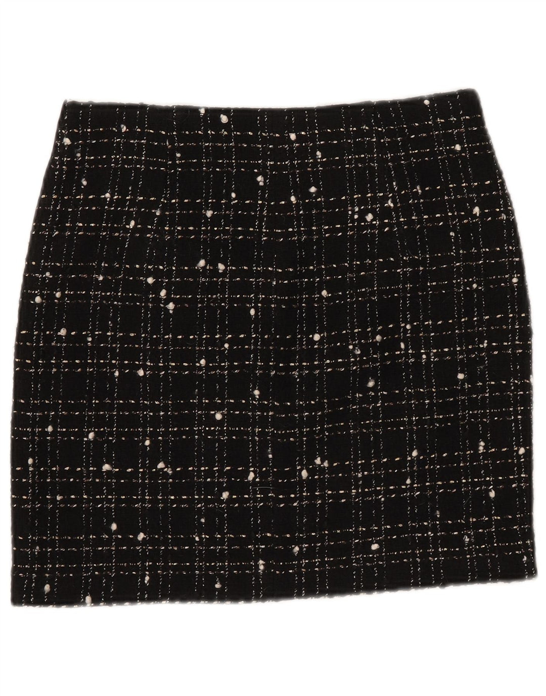 Fusta dreaptă pentru femei Liu Jo W28 Medium Black Check