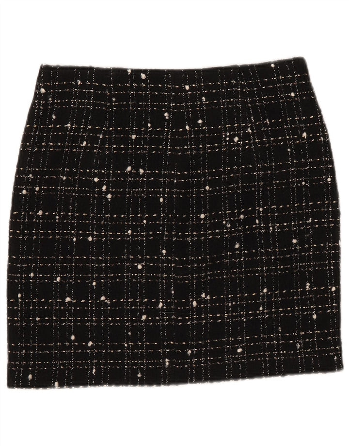 Fusta dreaptă pentru femei Liu Jo W28 Medium Black Check
