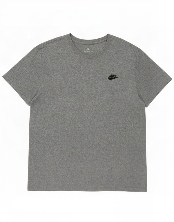 Tricou pentru bărbați Nike Top mare, gri bumbac