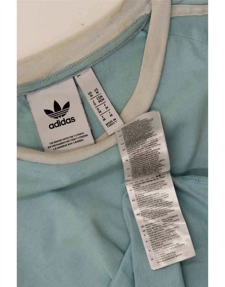 Tricou pentru bărbați ADIDAS Top Medium Blue Bumbac