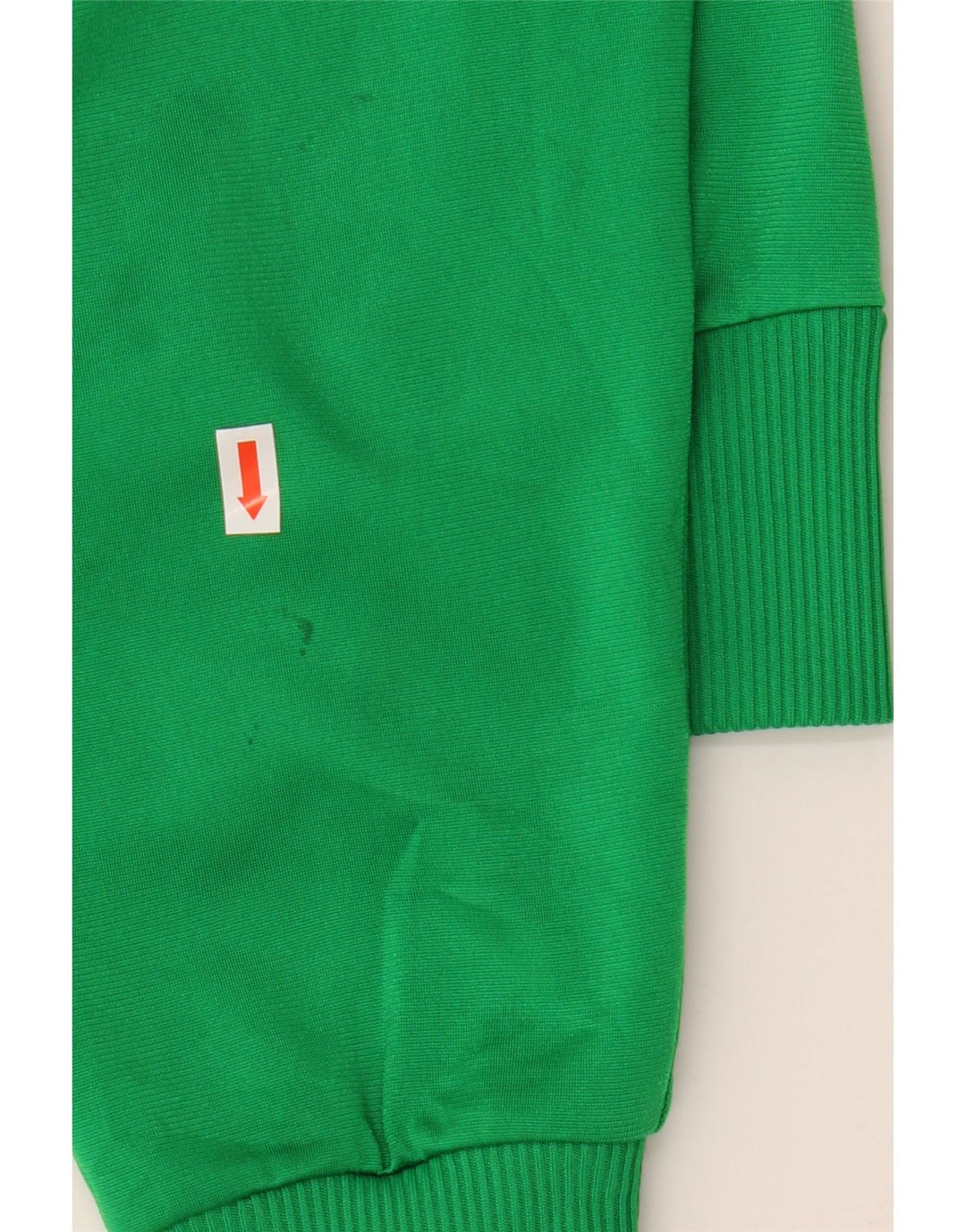 Jachetă de top pentru trening grafic Adidas pentru femei EU 40 Poliester verde mediu