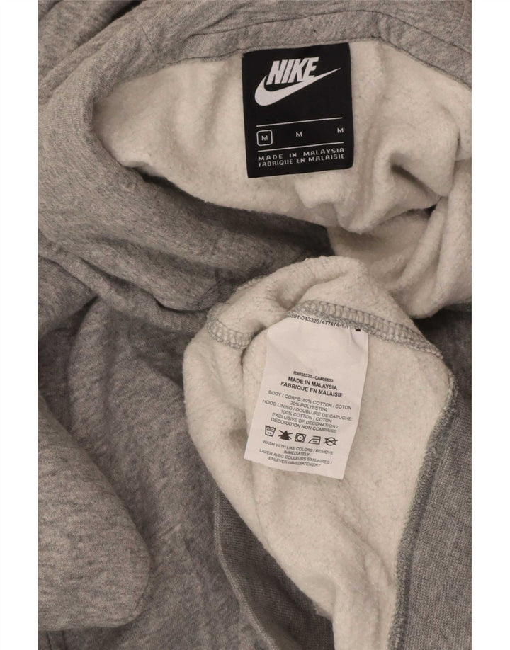 Pulover Nike Grafic pentru bărbați, bumbac, gri mediu