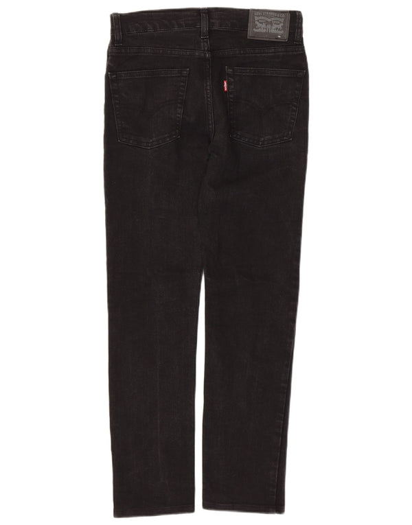 Jeans skinny LEVI'S 510 pentru baieti 11-12 ani W28 L27 bumbac negru