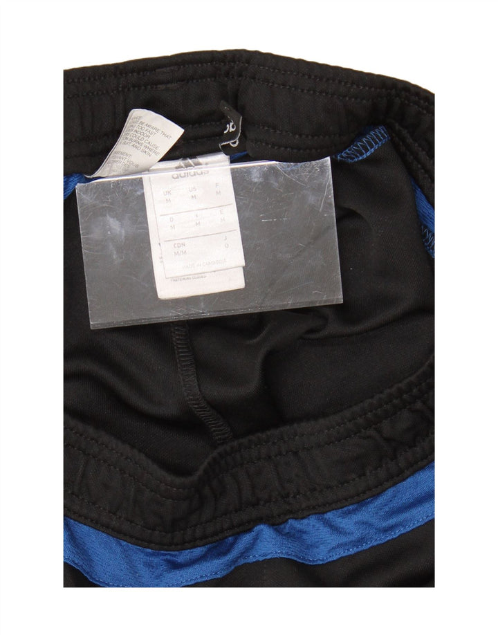 Pantaloni de trening ADIDAS pentru bărbați, poliester mediu negru