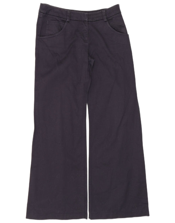 Max & Co. Pantaloni casual pentru femei cu picioare largi UK 8 Small W28 L28 Bleumarin