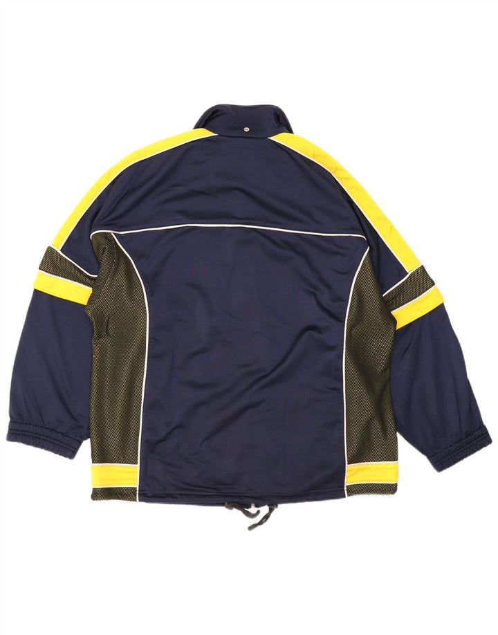 Jachetă de trening Diadora pentru bărbați UK 38 Medium Bleumarin Colorblock