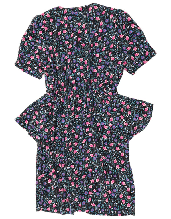 Caroline Wells Rochie Peplum pentru femei UK 20 2XL Multicolor Floral