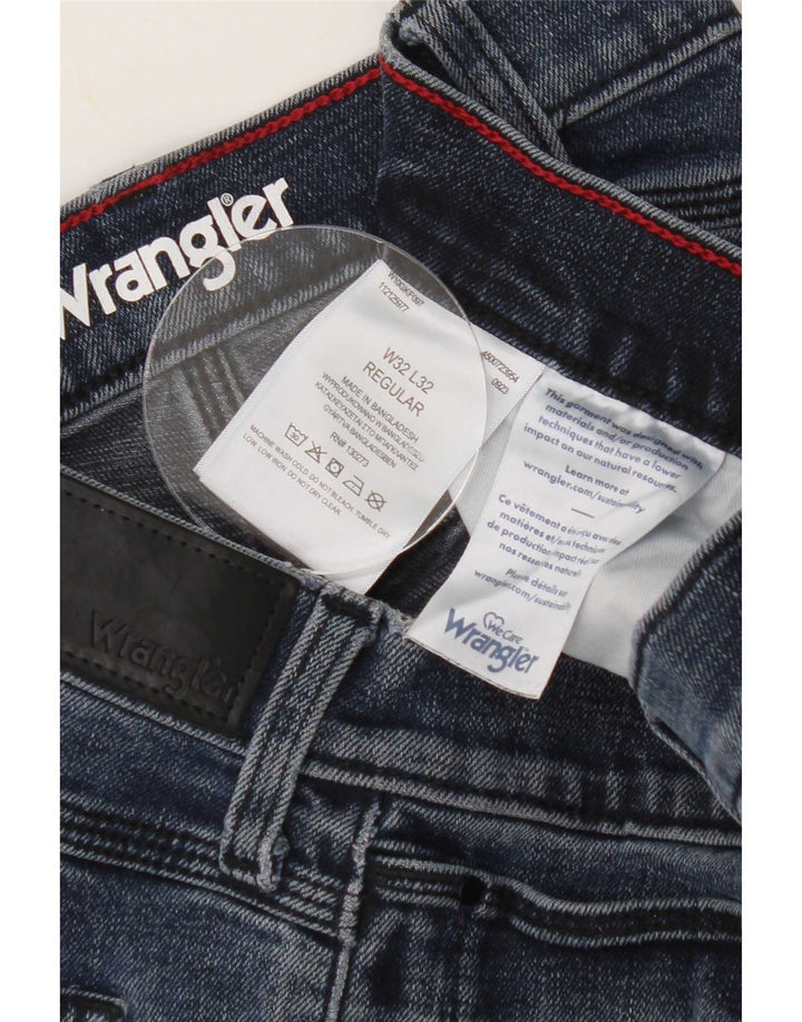 Blugi pentru bărbați Wrangler Regular Slim W32 L32 Bumbac albastru