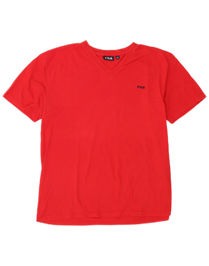 Tricou Bărbați Fila Top 2XL Roșu