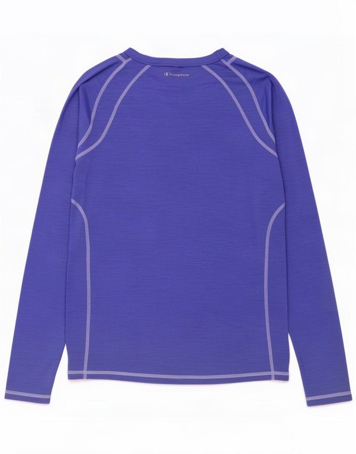 Champion Top pentru femei cu mânecă lungă UK 12 Medium Purple Poliester