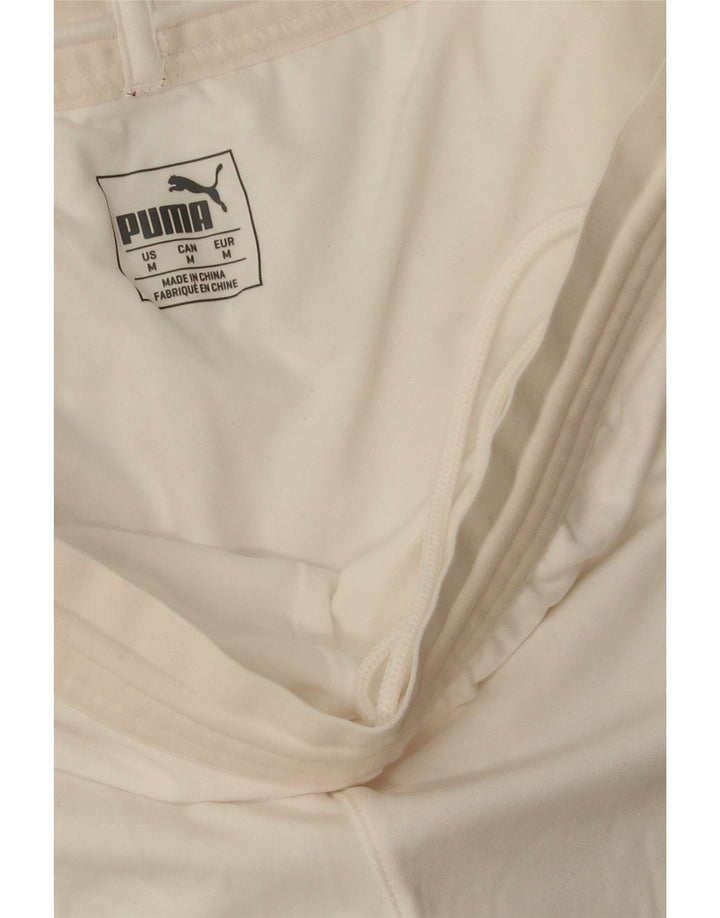 Pantaloni scurți sport Puma VfB Stuttgart pentru bărbați, alb mediu