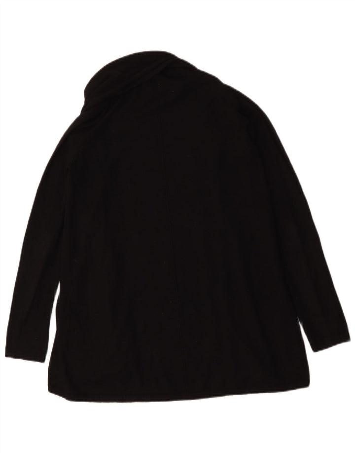 Pulover cardigan pentru femei Zara UK 10 mic, negru, viscoză