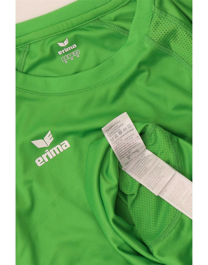 Tricou grafic pentru bărbați Erima Top Poliester verde mediu