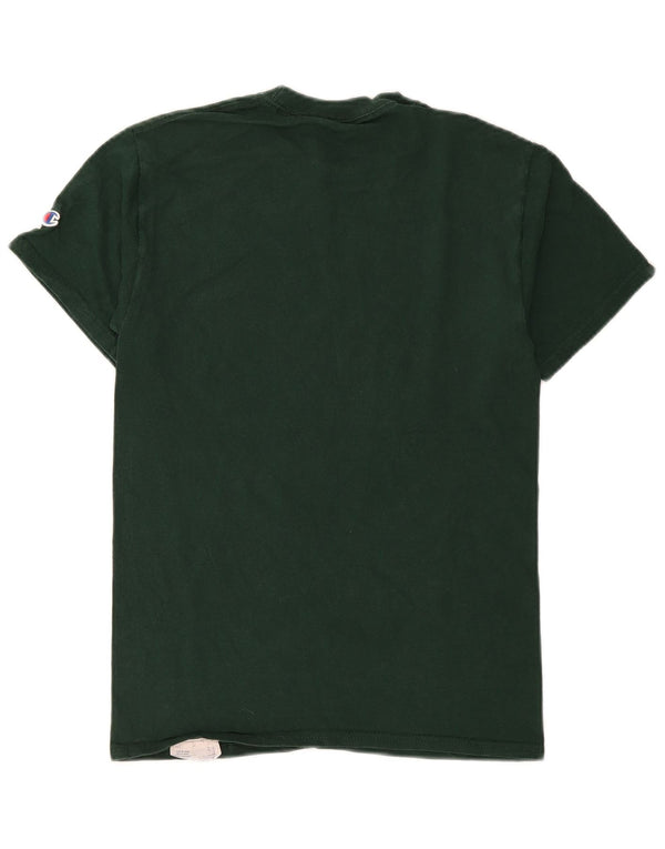 Tricou cu grafică Champion pentru bărbați Key West Top mic din bumbac verde