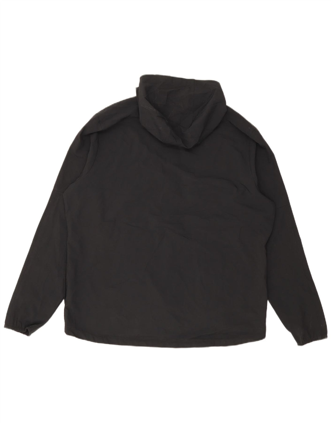 Jachetă de ploaie cu glugă pentru bărbați Nike UK 42 XL poliester negru