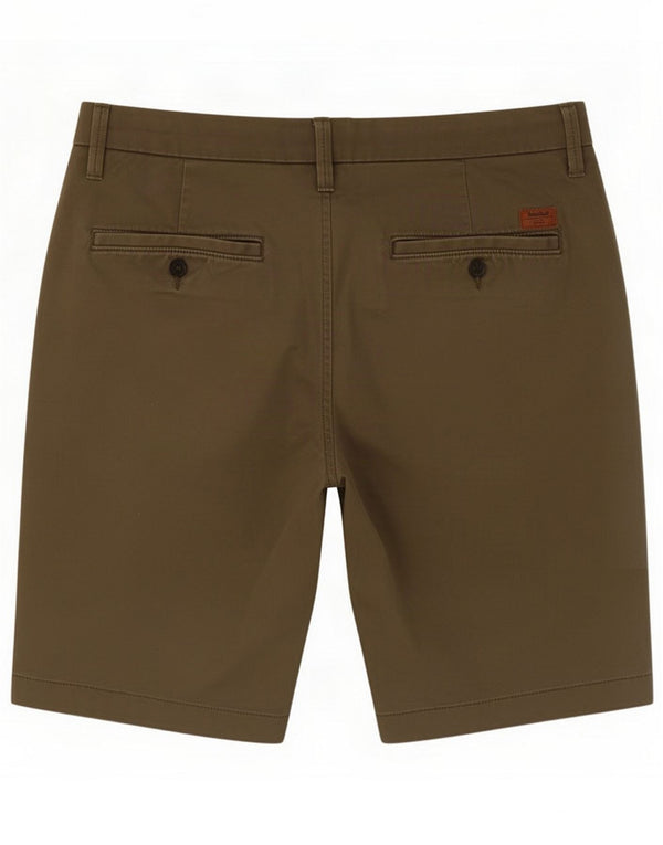 Timberland Mens Chino Shorts Medium W33 Khaki