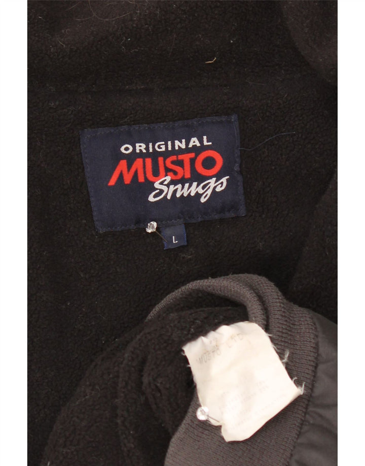 Bomber pentru bărbați Musto UK 40, mare, gri, poliester