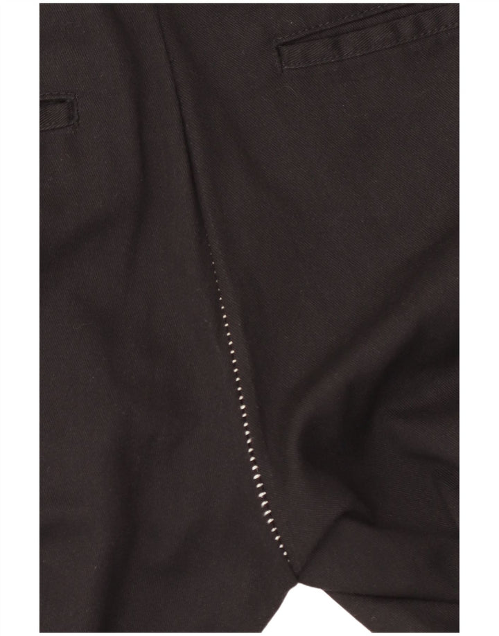 Pantaloni chino slim pentru bărbați Dickies L36 L32 Poliester negru