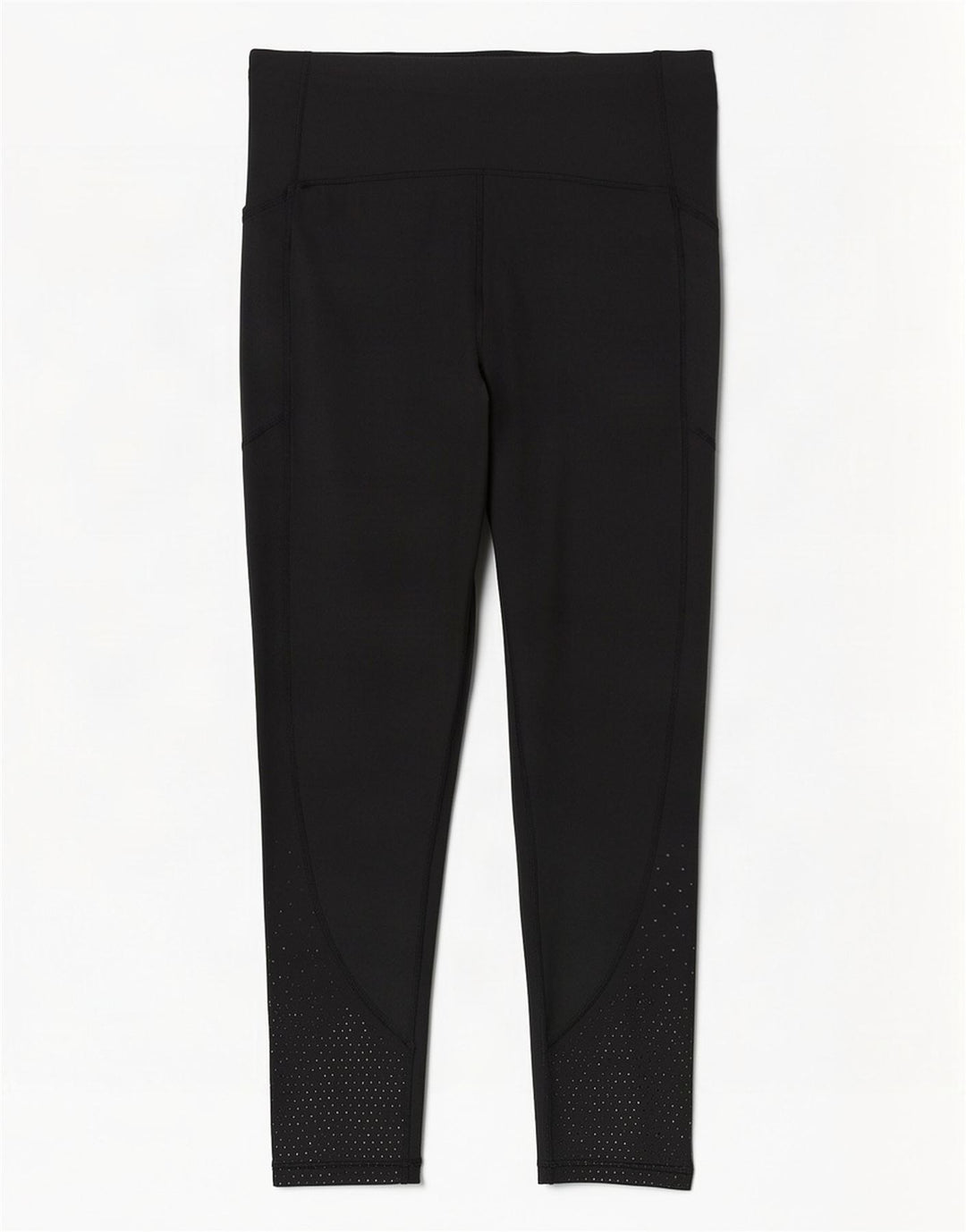 Leggings Crop Lululemon pentru femei US 10 Large Black Spotted