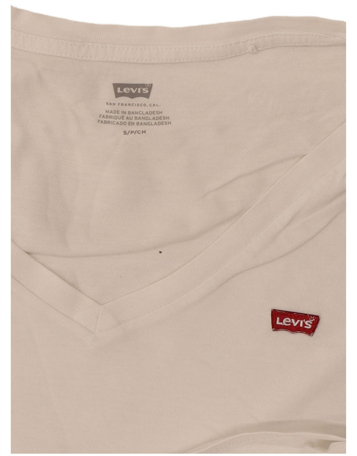 Tricou Levi's pentru femei Top UK 10 Small White