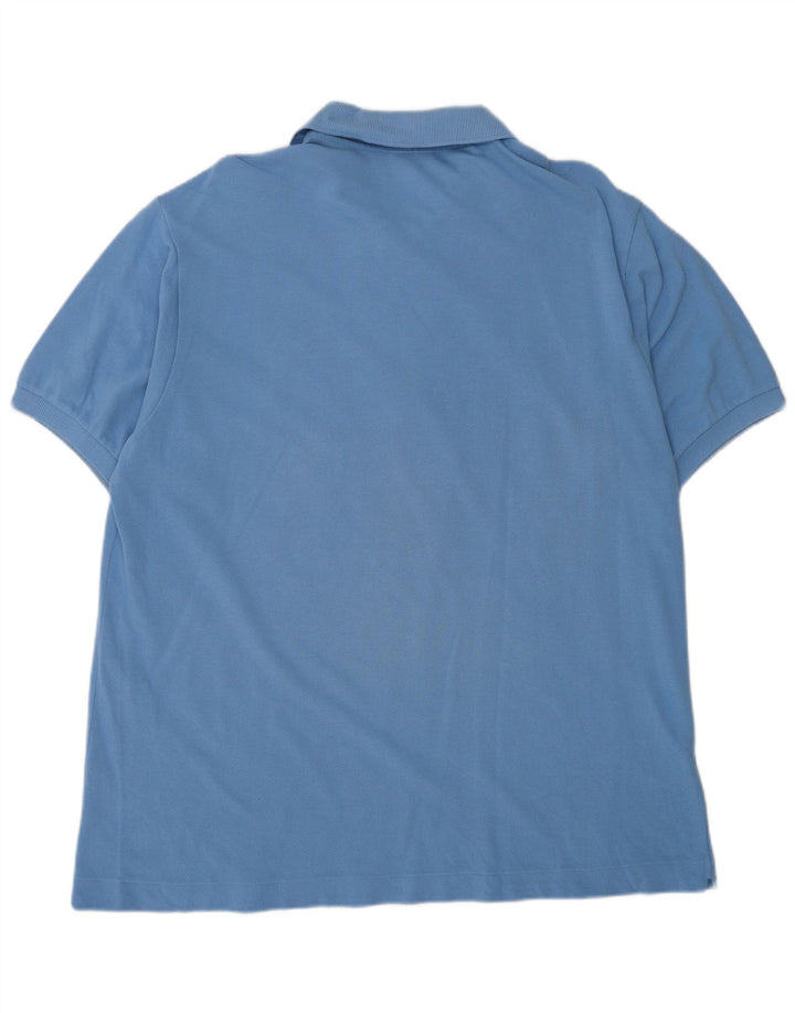 Tricou polo pentru bărbați LACOSTE Mărimea 6 XL Bumbac albastru