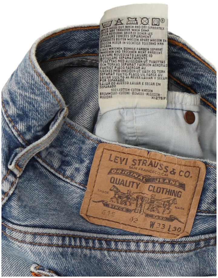 Pantaloni scurți Levi's 515 Denim W33 Medium Blue Bumbac