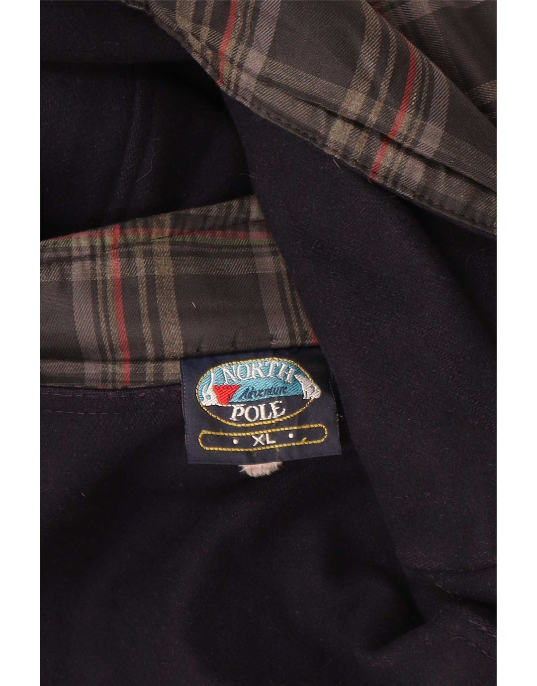 Palton reversibil pentru bărbați North Pole UK 42 XL Lână bleumarin