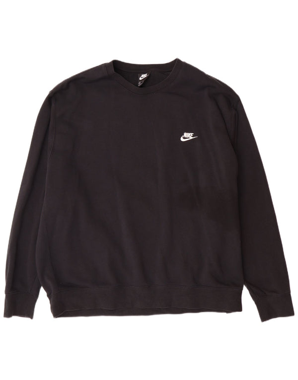 Pulover Nike pentru bărbați, 3XL, bumbac negru