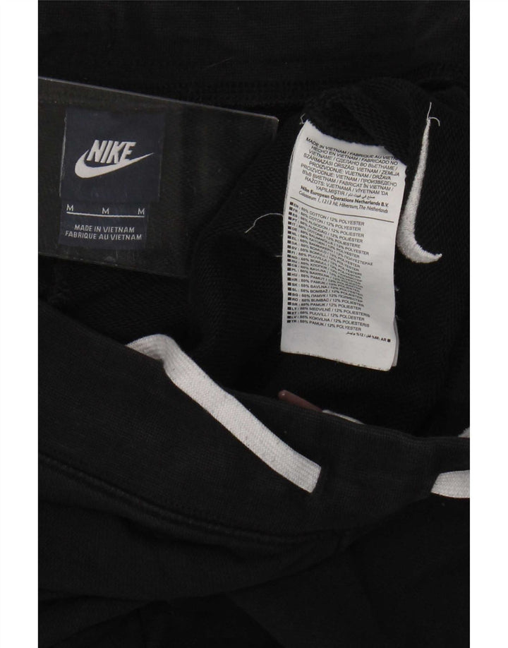 Pantaloni de trening Nike pentru femei Joggeri, bumbac mediu negru