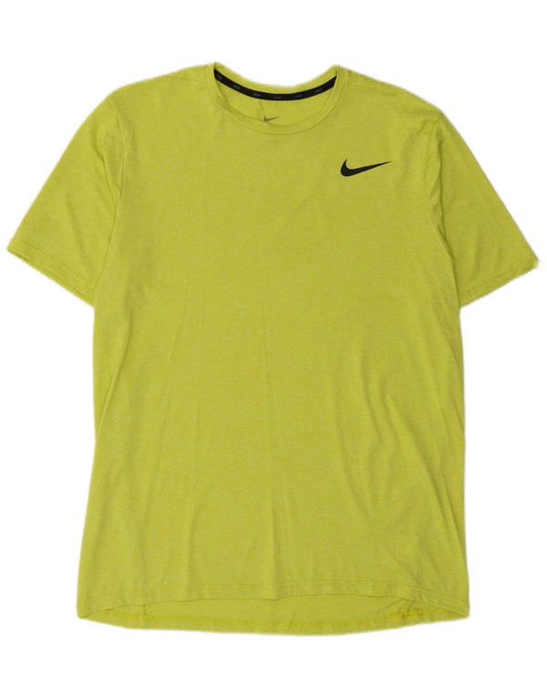Tricou Nike Dri Fit pentru bărbați Top mare din poliester verde