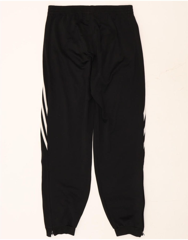 Pantaloni de trening Adidas pentru bărbați Joggeri poliester mediu negru