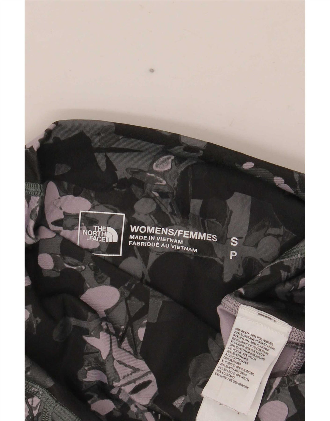 Leggings The North Face pentru damă cu model abstract UK 8 mic multicolor