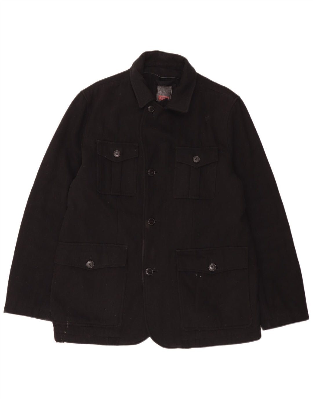 Jachetă Levi's pentru bărbați, UK 40, lână neagră mare