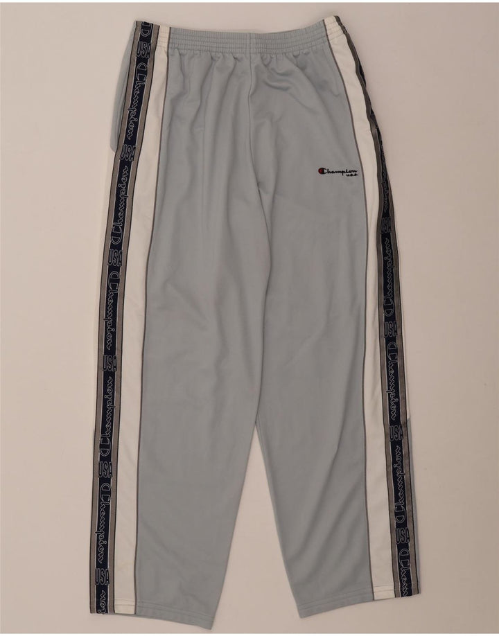 Pantaloni de trening grafic pentru bărbați Champion XL, albastru, poliester color bloc