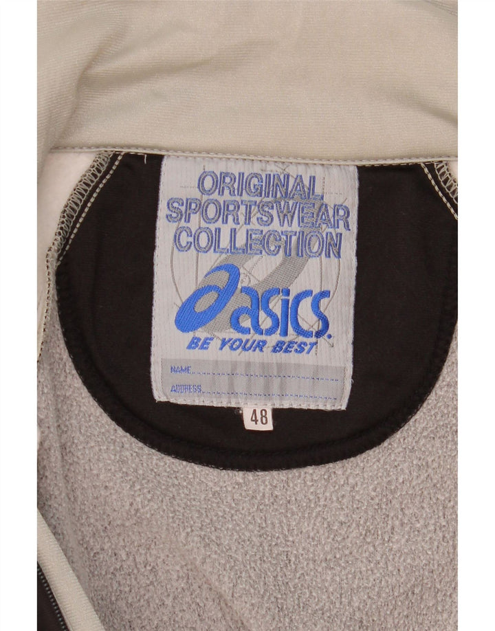 Jachetă de top pentru trening grafic Asics pentru bărbați IT 48 Medium Black Colorblock
