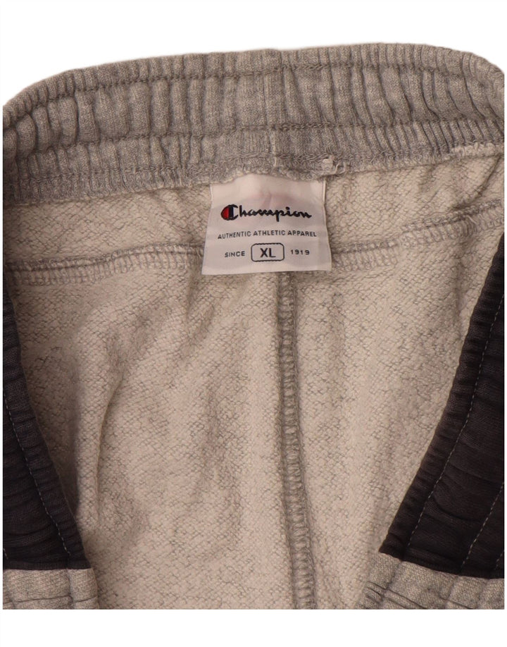 Pantaloni de trening pentru bărbați Champion XL, gri, blocuri de culoare